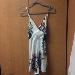 Backless summer romper
